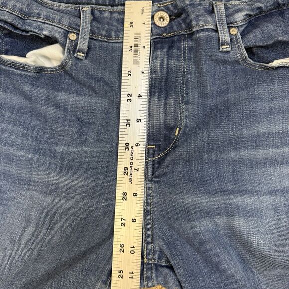 Levis Signature Jeans Womens Size 14S (32Wx30L) Blue Denim Mid-Rise Bootcut - Picture 10 of 10